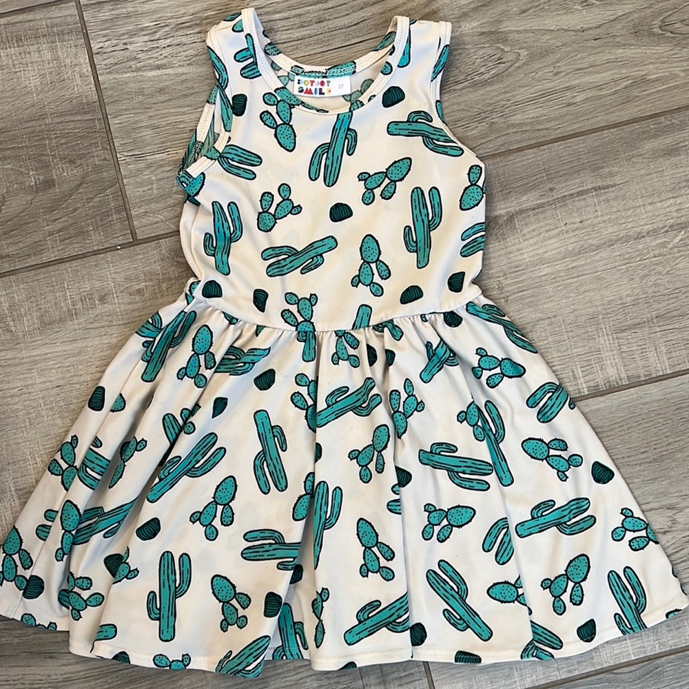 Dot dot smile tank dress